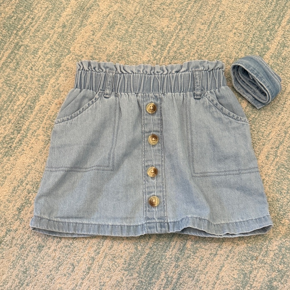 OshKosh B'gosh Light Blue Denim Skirt
